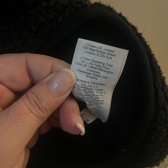 J. Crew Black Women's fleece pullover . Size XXL. - Picture 4 of 6